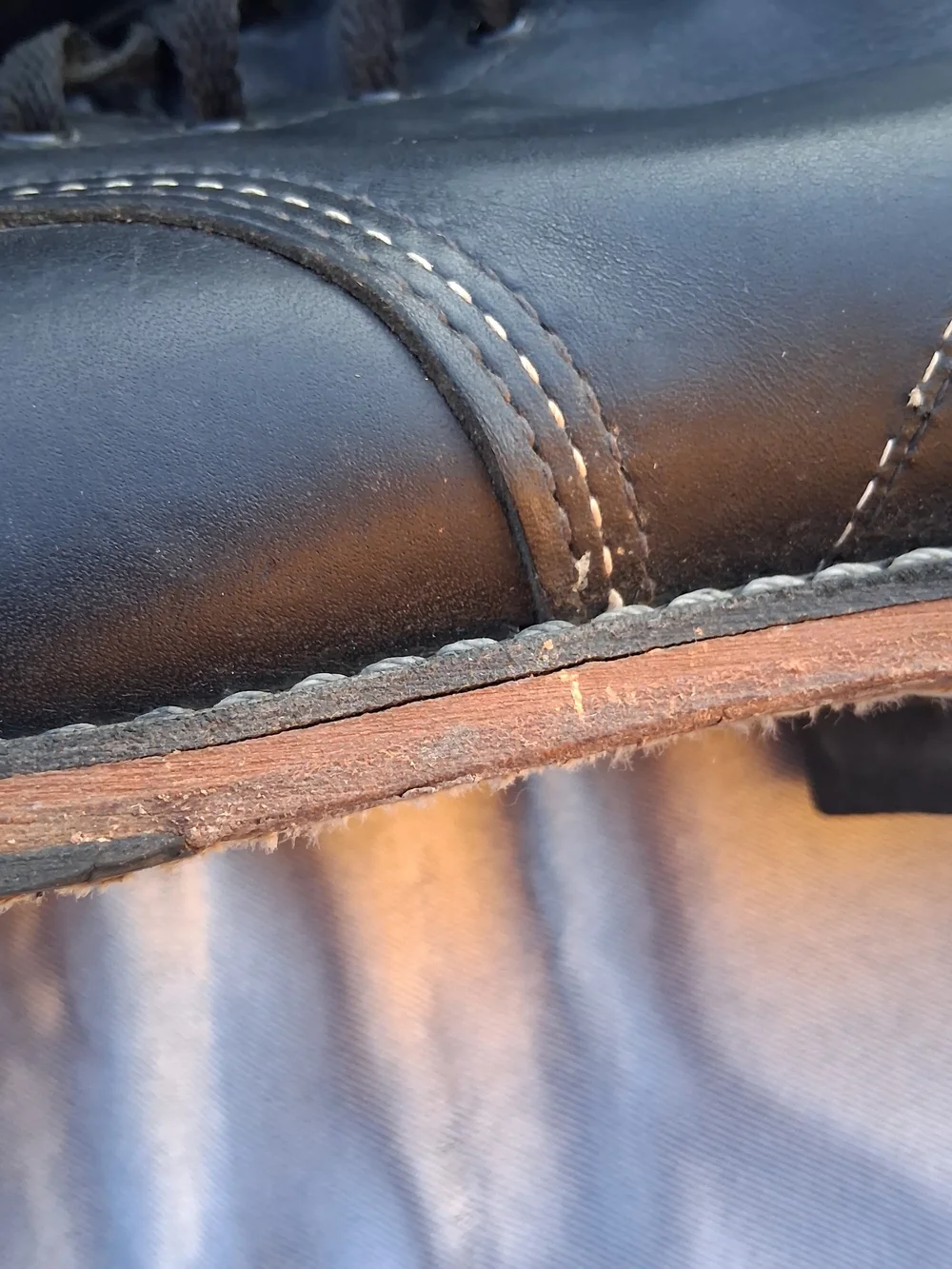 Red Wing Shoes Black Leather Chukka Boots Sz.13 Made In Usa